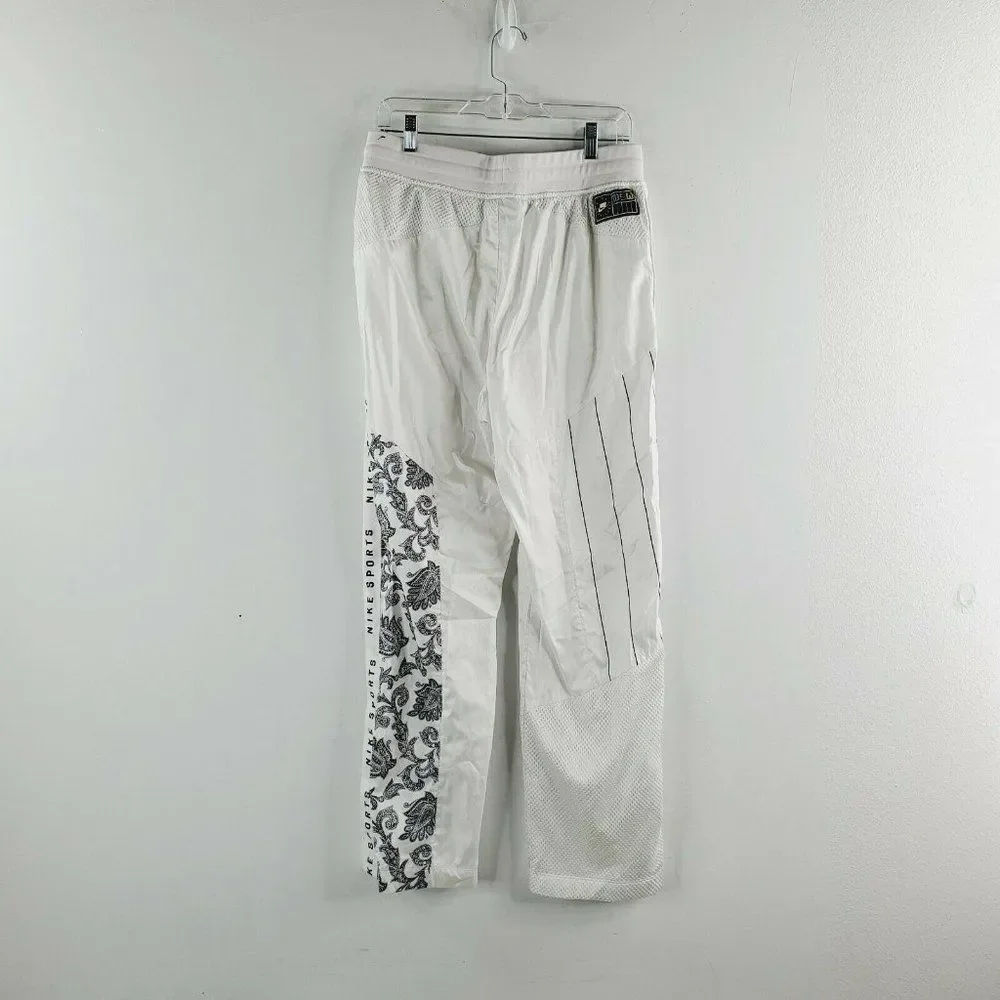 Nike Mens White‎ Long Sleeve Full Zip Elastic Waist Tracksuit Size M/L Set Of 2